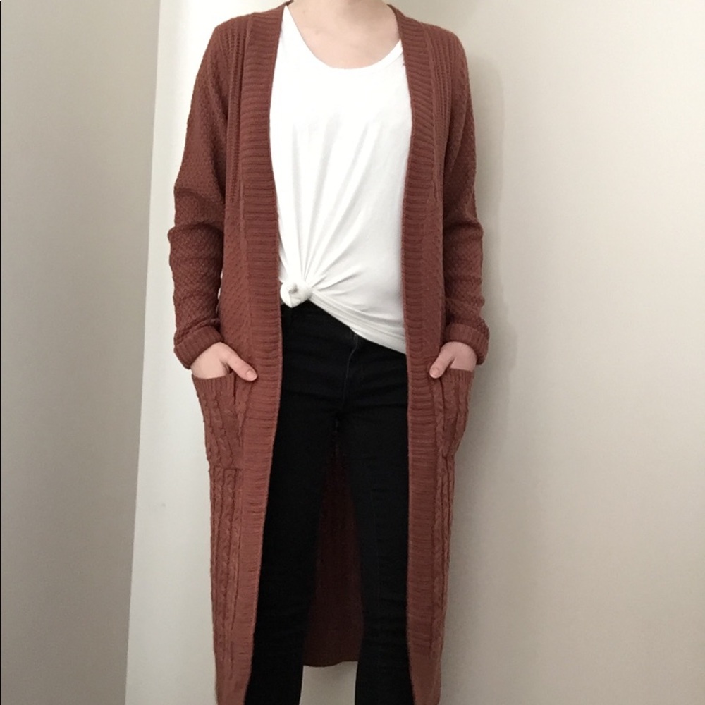 Lizard Thicket Long Cardigan